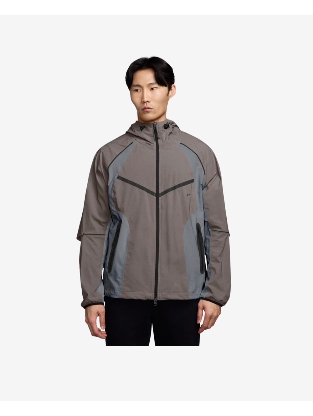 NWT - Nike Tech Men’s Dri-FIT Woven Color-Block Windrunner Loose Jacket Size L